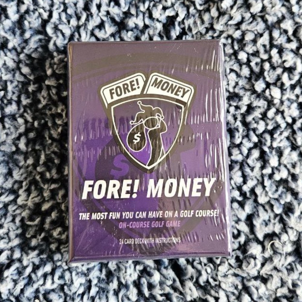 Fore! Money On-Course Golf Card Game - NEW‎
